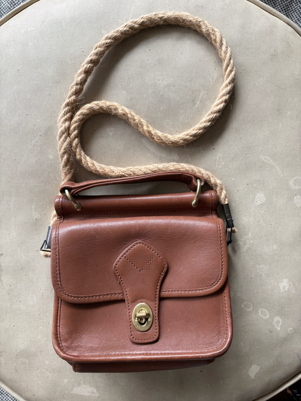 Tannery West Vintage Leather Satchel